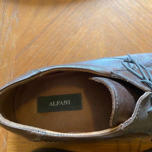 Alfani Clooney Men's Brown Size 9.5 Shoe - Gently worn - Picture 4 of 4